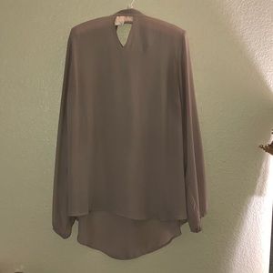 Torrid Retro Style Secretary Blouse - Beige